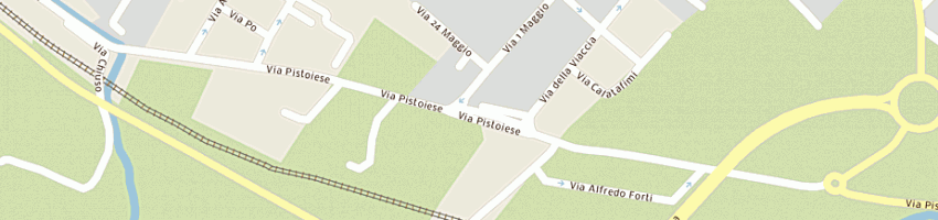 Mappa della impresa supermercato colzi e c (srl) a MONTEMURLO