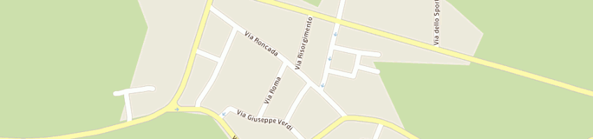 Mappa della impresa carpeggiani vittorio a SAN GIACOMO DELLE SEGNATE