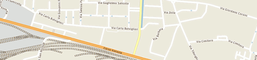 Mappa della impresa scuole pubbliche scuole elementari vii-xvi circolo a VERONA