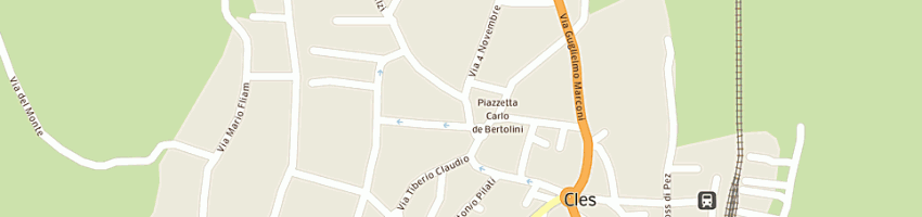 Mappa della impresa libreria per ragazzi la cattedra a CLES