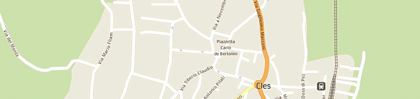 Mappa della impresa world srl a CLES