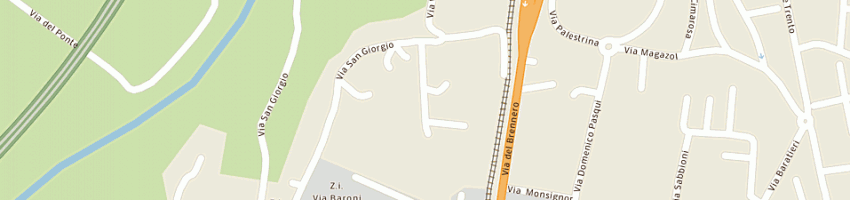 Mappa della impresa margoni auto spa a ROVERETO