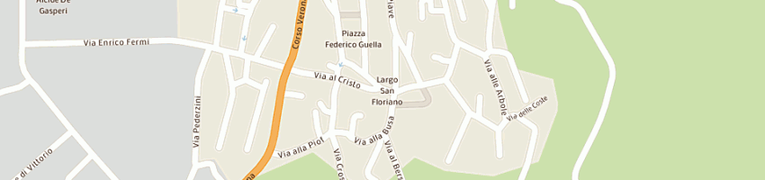 Mappa della impresa barozzi silvio a ROVERETO