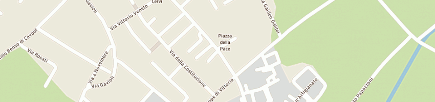 Mappa della impresa mantovani stefano e debora snc a CAVEZZO