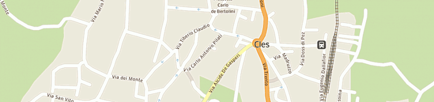 Mappa della impresa multigest di piera molignoni e c (snc) a CLES