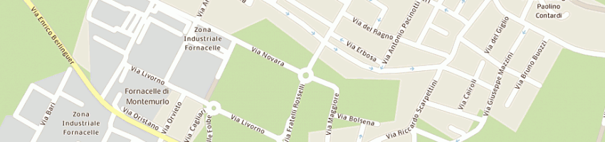 Mappa della impresa verardi e giacomelli di giacomelli piero e c snc a MONTEMURLO