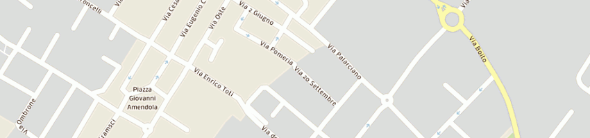 Mappa della impresa guarnieri sandro e c sas a PRATO