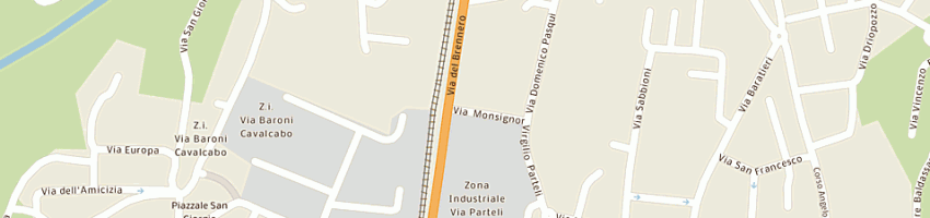 Mappa della impresa amore raffaele snc di amore michele e c a ROVERETO