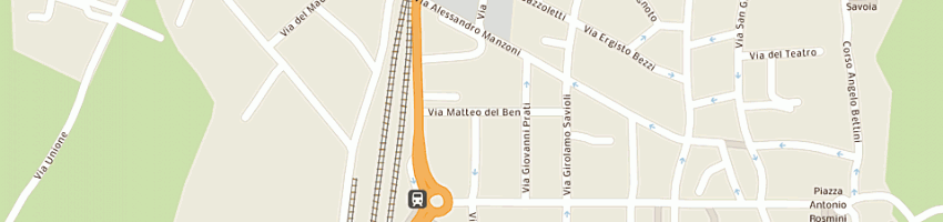Mappa della impresa polizia a ROVERETO