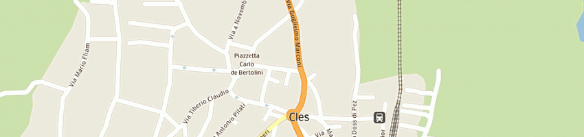 Mappa della impresa tesi srl a CLES