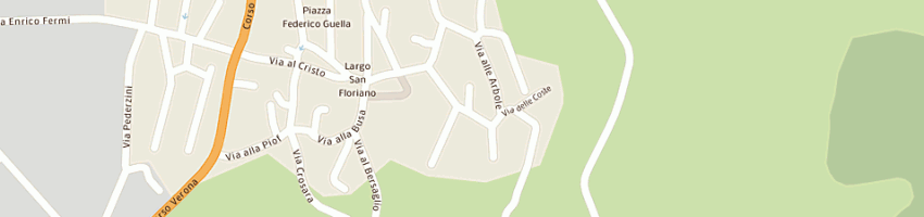 Mappa della impresa pozzer giovanni e figli snc a ROVERETO