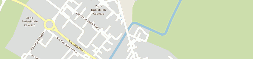 Mappa della impresa poltronieri silvia a CAVEZZO