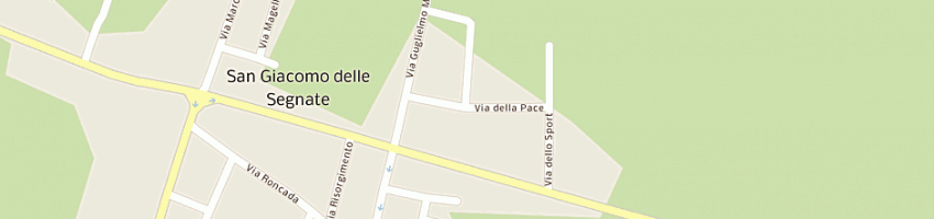 Mappa della impresa scuola media a SAN GIACOMO DELLE SEGNATE