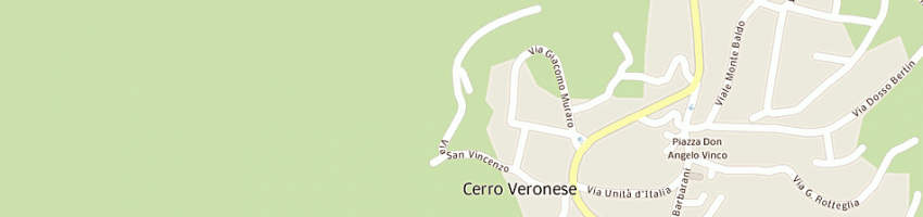 Mappa della impresa ristorante pizzeria primavera a CERRO VERONESE