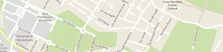 Mappa della impresa its di forassiepi giuliano e c snc a MONTEMURLO