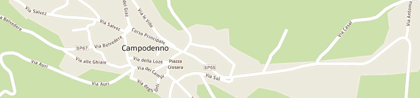 Mappa della impresa scuola materna a CAMPODENNO