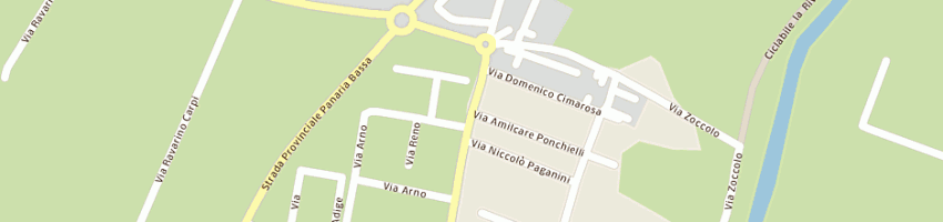 Mappa della impresa cavallotti franco a BOMPORTO