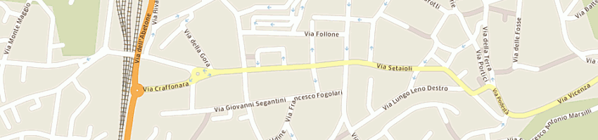 Mappa della impresa grisenti sas di grisenti mauro e c a ROVERETO