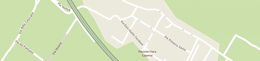 Mappa della impresa nuova spurgo italia srl a PRATO