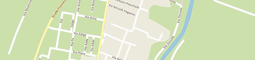 Mappa della impresa elettricita' sicurezza di botti davide a BOMPORTO