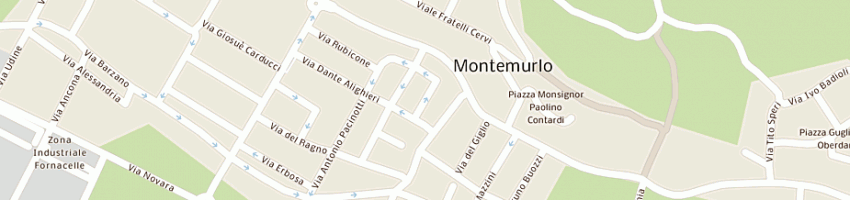 Mappa della impresa arrigo orlandini e c sas di orlandini vittorio e massimo a MONTEMURLO