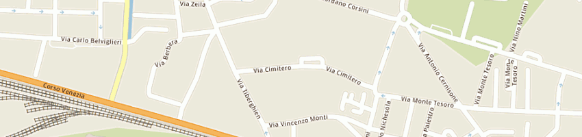 Mappa della impresa sgreva claudio a VERONA
