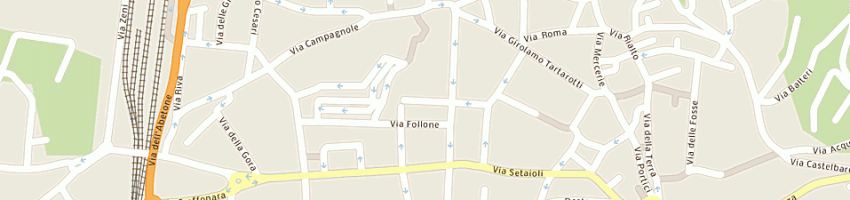 Mappa della impresa bertoni luciano a ROVERETO