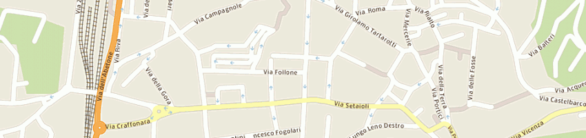 Mappa della impresa progecisnc di paolo bruschetti e c a ROVERETO