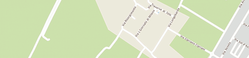 Mappa della impresa poggini luca a PRATO