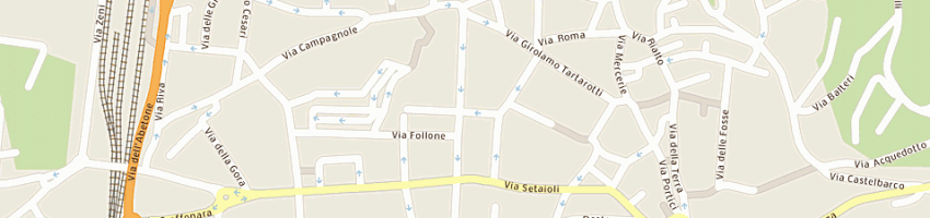 Mappa della impresa bar harry's a ROVERETO