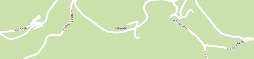 Mappa della impresa casa s mamante a CASTEL D AIANO