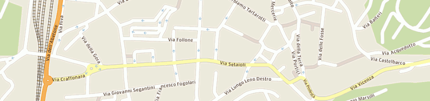 Mappa della impresa zamboni alessio a ROVERETO