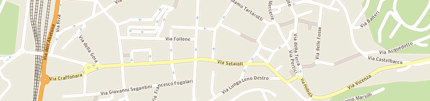 Mappa della impresa adecco italia spa a ROVERETO