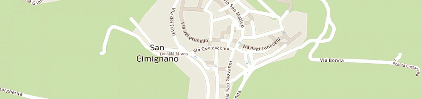 Mappa della impresa punto doc di senesi patrizia e c snc a SAN GIMIGNANO