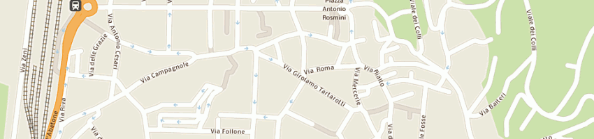 Mappa della impresa caccin costruzioni srl a ROVERETO