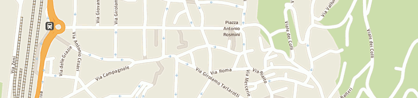 Mappa della impresa salone immagine donna a TRENTO