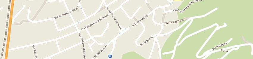 Mappa della impresa pompe funebri miotto a ROVERETO