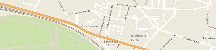 Mappa della impresa centro servizi cgil srl a VERONA