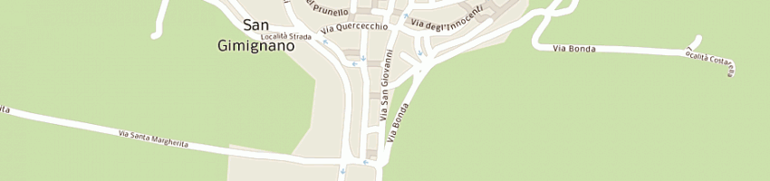 Mappa della impresa gigli srl a SAN GIMIGNANO