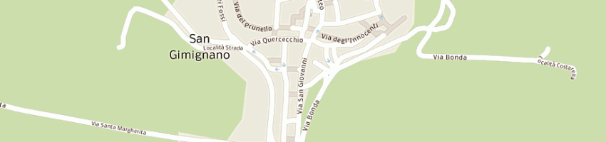 Mappa della impresa gagliardi srl a SAN GIMIGNANO