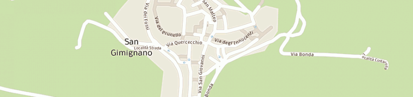 Mappa della impresa bar pasticceria boboli a SAN GIMIGNANO
