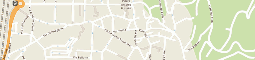 Mappa della impresa salone rene' a ROVERETO