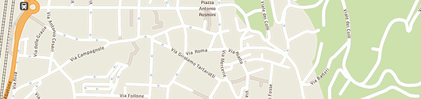 Mappa della impresa prima pagina a ROVERETO