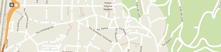 Mappa della impresa bar osteria perbacco a ROVERETO