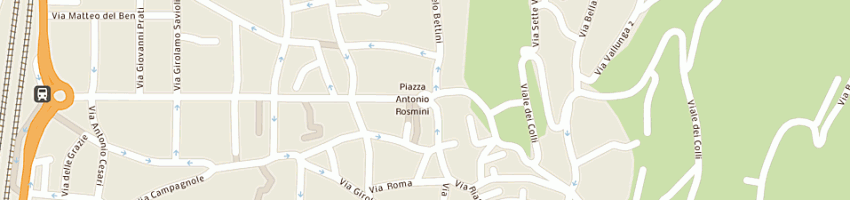 Mappa della impresa banca popolare del trentino scarl a ROVERETO