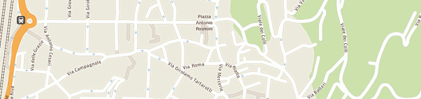 Mappa della impresa atelier la primula sposa a ROVERETO