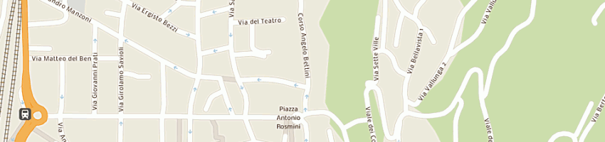 Mappa della impresa ar coop societa cooperativa a ROVERETO