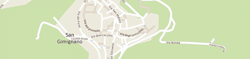 Mappa della impresa fiori idea sas a SAN GIMIGNANO