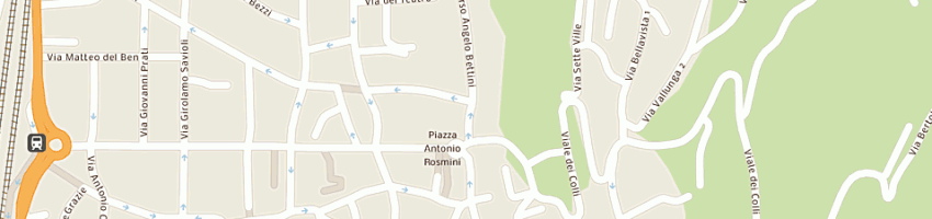 Mappa della impresa caffe' citta' a ROVERETO