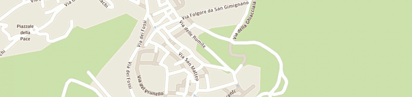 Mappa della impresa borghi gabriele a SAN GIMIGNANO
